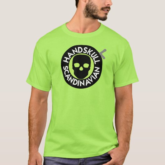 HANDSKULL LIV Limoen t-shirt Basic P4 (Voorkant)