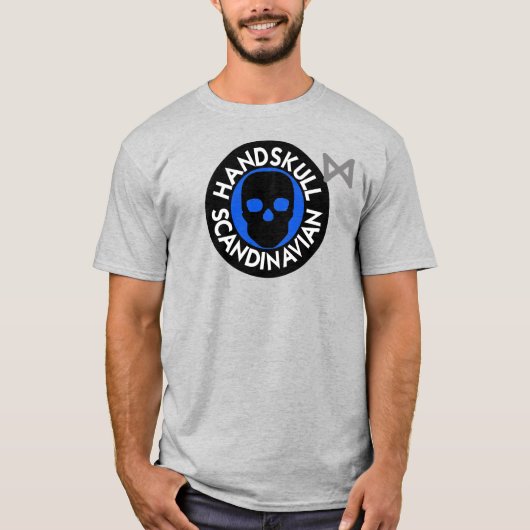 HANDSKULL LIV Sky t shirt Basic P4 (Voorkant)