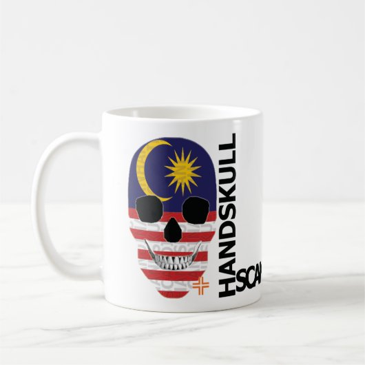 HANDSKULL Maleisië Classic Mok O4 (Links)