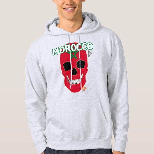 HANDSKULL Marokko Hooded Sweatshirt B2 (Voorkant)