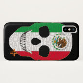 HANDSKULL Mexico hoesje iPhone X B2 (Achterkant (horizontaal))