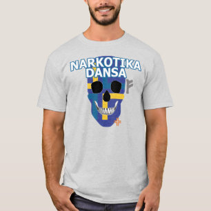 HANDSKULL Narkotika Dansa t-shirt basis B2