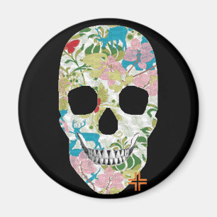 HANDSKULL Natur Och Kultur ronde magneet B2