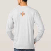 HANDSKULL Nepal met lange hoes T-Shirt B2 (Achterkant)