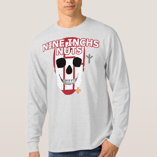 HANDSKULL Nine Inchs Nuts Long Sleeve T-Shirt B2 (Voorkant)