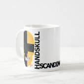 HANDSKULL Oostenrijk Nordic Classic Mok O4 (Voorkant links)