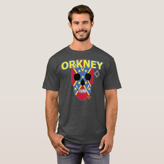 HANDSKULL Orkney T-shirt Basic B2 (Voorkant volledig)