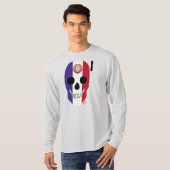 HANDSKULL Paraguay Long-hoes T-Shirt B2 (Voorkant volledig)