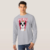 HANDSKULL Peru Long Meve T-Shirt B2 (Voorkant volledig)