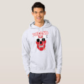 HANDSKULL Poland Hooded Sweatshirt B2 (Voorkant volledig)