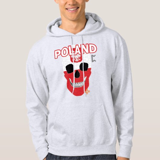 HANDSKULL Poland Hooded Sweatshirt B2 (Voorkant)