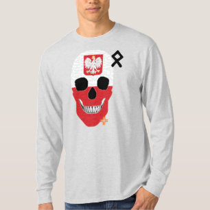 HANDSKULL Polen Lange hoes T-Shirt B2
