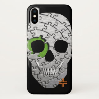 HANDSKULL Puzzel hoesje iPhone X B2
