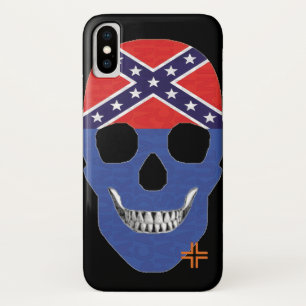 HANDSKULL Rebel Blauw hoesje iPhone X B2