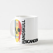 HANDSKULL Roemenië Classic Mok O4 (Voorkant links)
