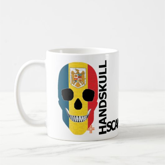 HANDSKULL Roemenië Classic Mok O4 (Links)