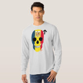 HANDSKULL Roemenië Long Sleeve T-Shirt B2 (Voorkant volledig)