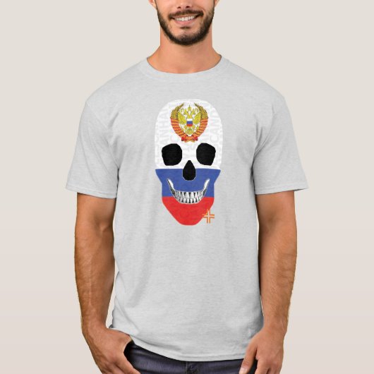 HANDSKULL Russisch t-shirt Basic B2 (Voorkant)