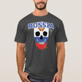 HANDSKULL Russisch t-shirt Basic B2 (Voorkant)
