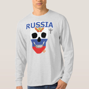 HANDSKULL Russische lange hoes T-Shirt B2