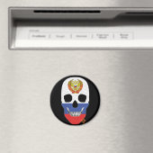 HANDSKULL Russische ronde magneet B2 (Insitu (Vaatwasser))