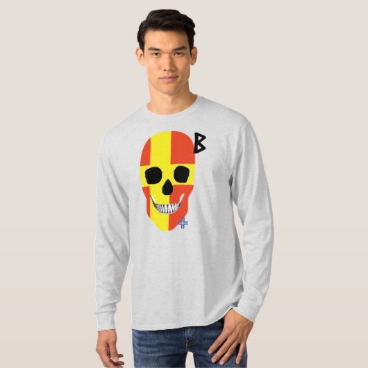 HANDSKULL Skåne Long Sleeve T-Shirt B2 (Voorkant volledig)
