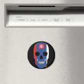 HANDSKULL Slowakije ronde magneet B2 (Insitu (Vaatwasser))
