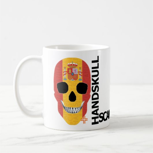 HANDSKULL Spanje Classic Mok O4 (Links)