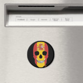 HANDSKULL Spanje ronde magneet B2 (Insitu (Vaatwasser))