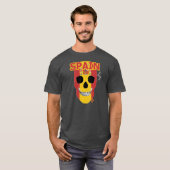 HANDSKULL Spanje t-shirtbasis B2 T-shirt (Voorkant volledig)