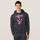 HANDSKULL Svalbard Hooded Sweatshirt B2 (Voorkant volledig)