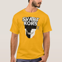 HANDSKULL Svart Kors t-shirt basis B2