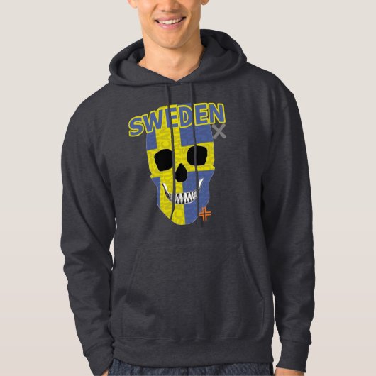 HANDSKULL Sweden Hooded Sweatshirt B2 (Voorkant)