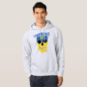 HANDSKULL Ukraine Hooded Sweatshirt B2 (Voorkant volledig)