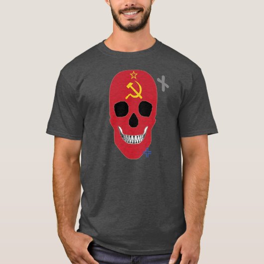 HANDSKULL URSS T-shirt Basic B2 (Voorkant)