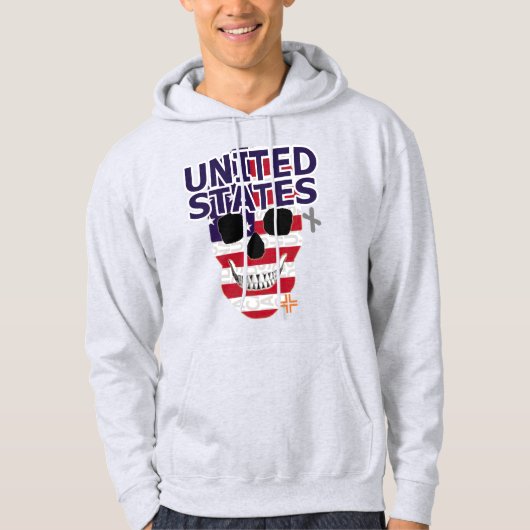 HANDSKULL USA Hooded Sweatshirt B2 (Voorkant)