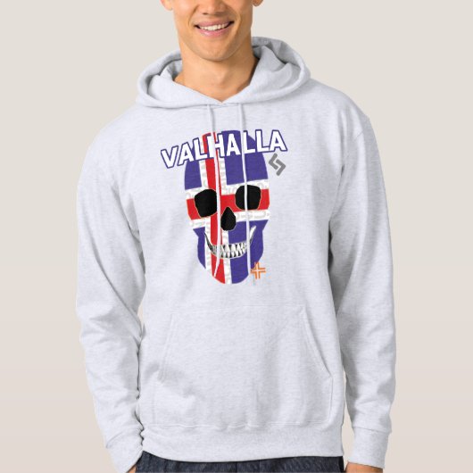 HANDSKULL Valhalla Hooded Sweatshirt B2 (Voorkant)