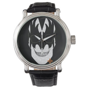 HANDSKULL Vampier horloge mannen leer B2