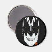 HANDSKULL Vampier ronde magneet B2 (Voorkant / Achterkant)