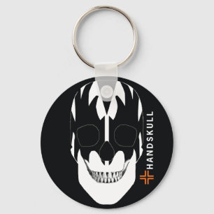HANDSKULL Vampire, Happy skull, Vampire vlag Sleutelhanger
