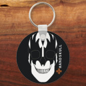 HANDSKULL Vampire, Happy skull, Vampire vlag Sleutelhanger (Voorkant)