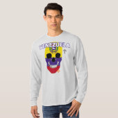 HANDSKULL Venezuela Lange T-Shirt B2-hoes (Voorkant volledig)