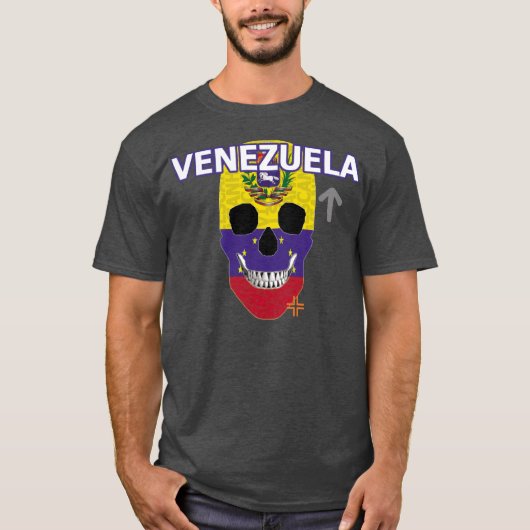 HANDSKULL Venezuela T-shirt basis B2 (Voorkant)