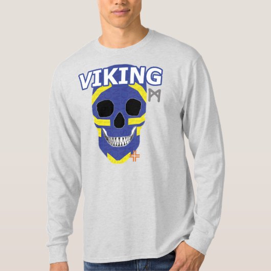 HANDSKULL Viking Long Sleeve T-shirt B2 (Voorkant)