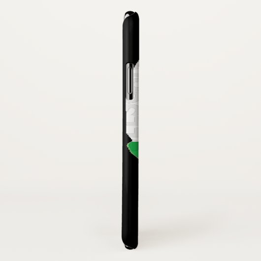 HANDSKULL Wales hoesje iPhone X B2 (Achterkant / rechts)