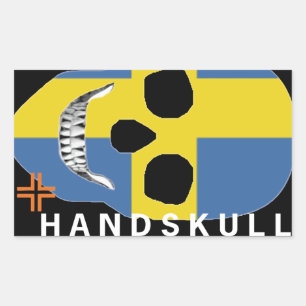 HANDSKULL Zweden - Sticker