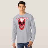 HANDSKULL Zwitserland Lange hoes T-Shirt B2 (Voorkant volledig)