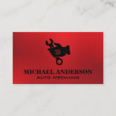 Handsleutel | werktuigbouwkundige visitekaartje (Voorkant)