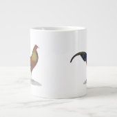 Handsome Alert Rooster Grote Koffiekop (Voorkant)