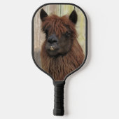 Handsome Alpaca Pickleball Paddle (Achterkant)